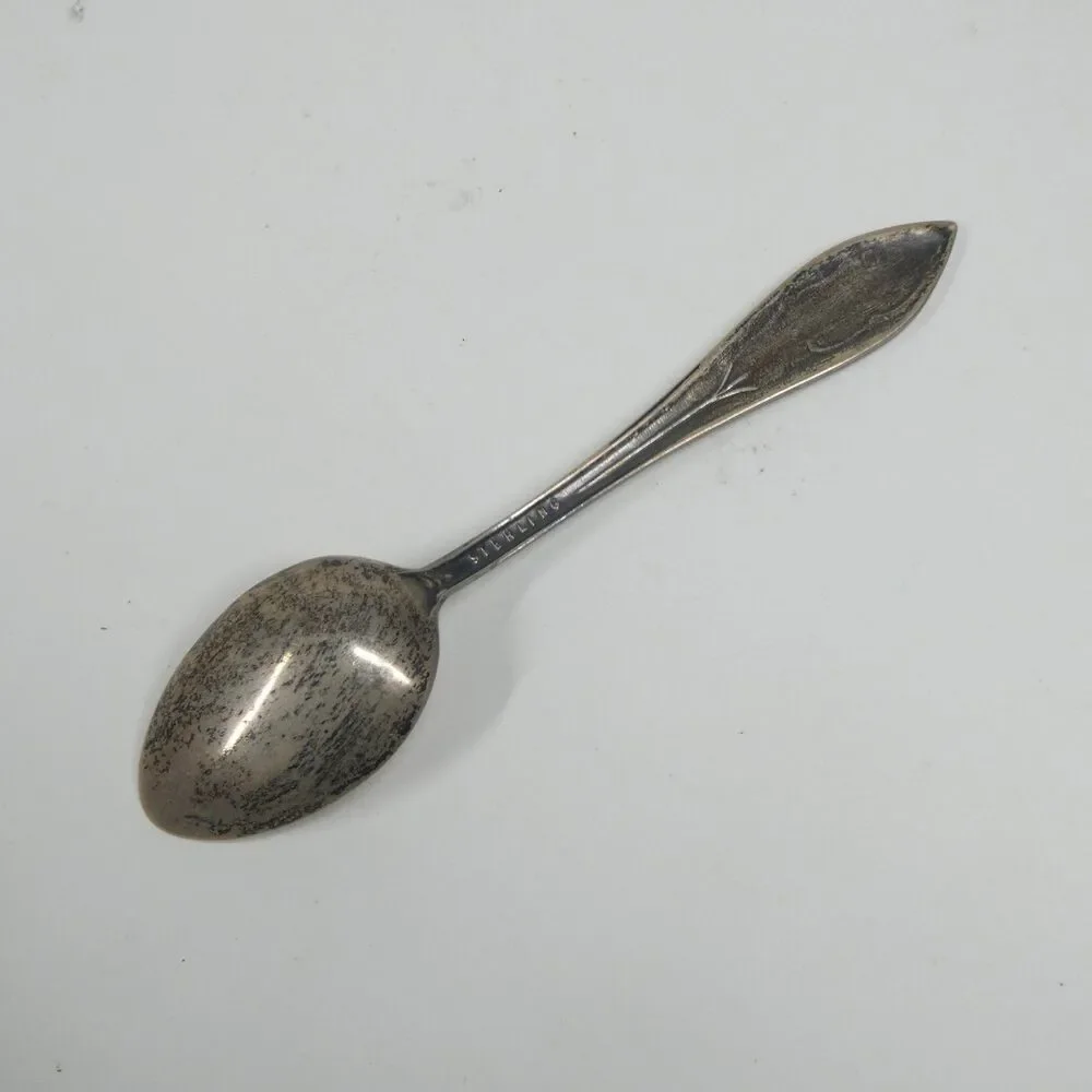 Emerald Bay Lake Tahoe Sterling Silver Souvenir Spoon Vintage 4